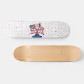 USA patriottische anime meisje Persoonlijk Skateboard (Horizontaal)