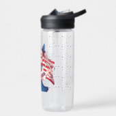 USA patriottische anime meisje Waterfles (Links)