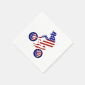 USA Patriottische Biking BMX Servet (Hoek)