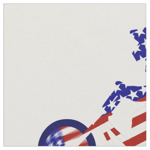 USA Patriottische Biking BMX Stof