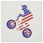 USA Patriottische Biking BMX Stof (Swatch)