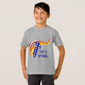 USA Patriottische BMX / VUIL FIETSEN T-shirt (Voorkant volledig)