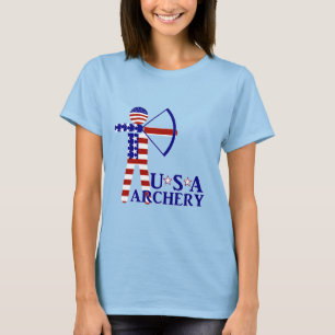 USA Patriottische BOOGSCHIETEN T-shirt