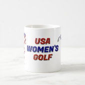 USA Patriottische Damesgolf Koffiemok (Center)