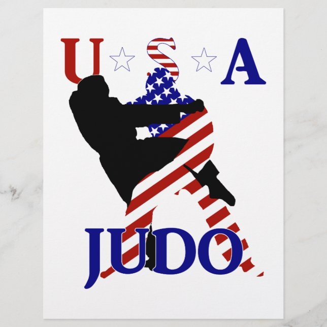 USA Patriottische Krijgskunsten JUDO (Voorkant)