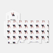 USA Patriottische Krijgskunsten JUDO Bedankdoosjes (Uitgevouwen)