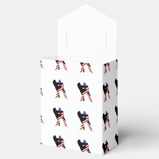 USA Patriottische Krijgskunsten JUDO Bedankdoosjes (Geopend)