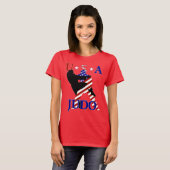 USA Patriottische Krijgskunsten JUDO T-shirt (Voorkant volledig)