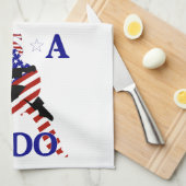 USA Patriottische Krijgskunsten JUDO Theedoek (Quarter Fold)