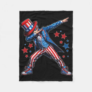 Usa Patriottische Papi Vaderdag Amerikaanse Vlag 4 Fleece Deken