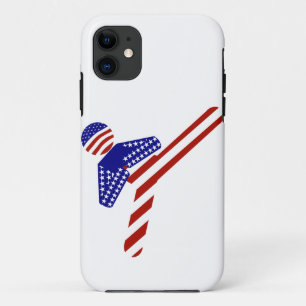 USA Patriottische vechtsporten TAEKWONDO Case-Mate iPhone Case