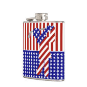 USA Patriottische VROUWEN GOLF Heupfles (Links)