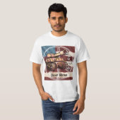 USA Peace Tank T-shirt (Voorkant volledig)