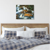 USA, Pennsylvania, Ricketts Glen State Park Canvas Afdruk (Insitu (Slaapkamer))