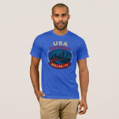USA Performance Dallas T-shirt (Voorkant volledig)