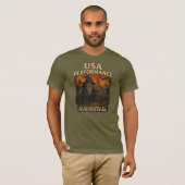 USA Performance Modernization Quest T-shirt (Voorkant volledig)