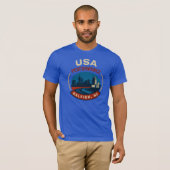 USA Performance Raleigh T-shirt (Voorkant volledig)