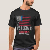 USA Pickleball Legend Pensioenspeler T-shirt (Voorkant)