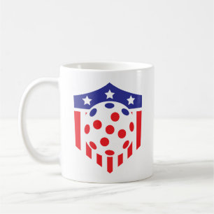 USA Pickleball Power Mok, 11 oz Koffiemok