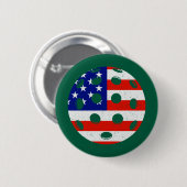 usa pickleball ronde button 5,7 cm (Voorkant /achterkant)