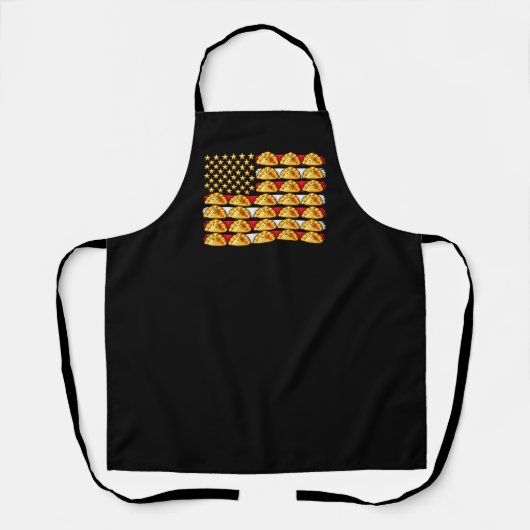 USA Pierogi Vlag Schort (Voorkant)