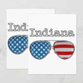 USA PILOOTBRIL INDIANA (Voorkant / Achterkant)