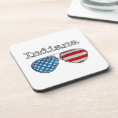 USA PILOOTBRIL INDIANA BIER ONDERZETTER (Linkerzijde)