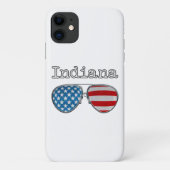 USA PILOOTBRIL INDIANA Case-Mate iPhone CASE (Achterkant)