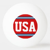 USA Ping Pong Ball (Achterkant)