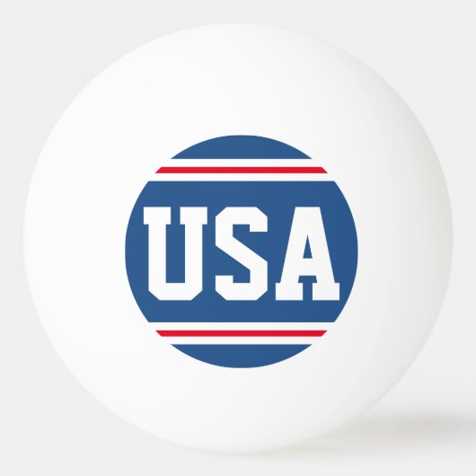 USA Ping Pong Ball (Voorkant)