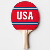 USA Ping Pong Paddle Tafeltennisbatje (Achterkant)