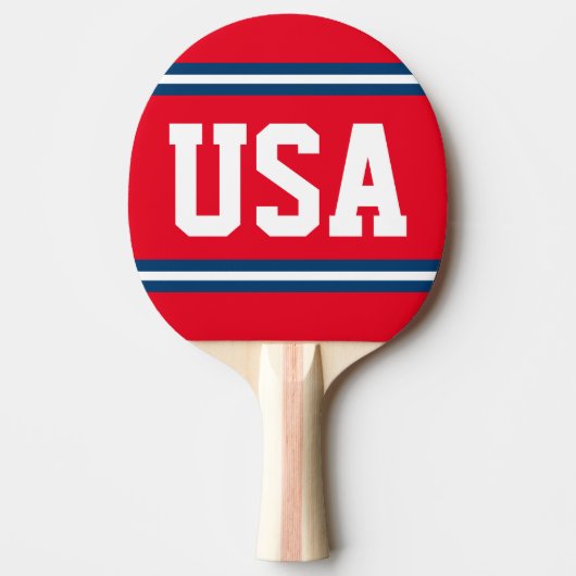 USA Ping Pong Paddle Tafeltennisbatje (Voorkant)