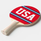 USA Ping Pong Paddle Tafeltennisbatje (Voorkant Gekanteld)