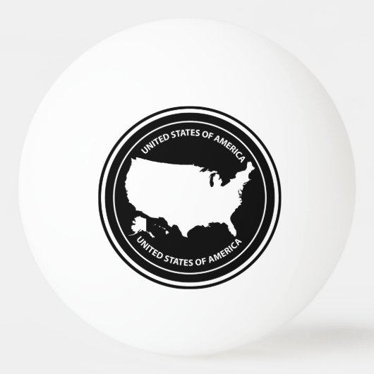 USA PINGPONGBAL (Voorkant)