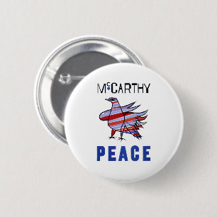 USA Politiek Onbewerkt Foto's Oud Esthetisch Ronde Button 5,7 Cm