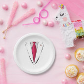 USA President Trump Suit Papieren Bordje (Feest)