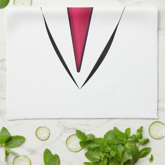 USA President Trump Suit Theedoek (Gevouwen)