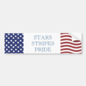 USA PRIDE Bumpersticker (Voorkant)