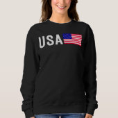 USA Pride dames sweatshirt (Voorkant)
