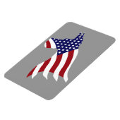 USA Pride Grote Deen Magneet (Linkerzijde)