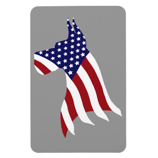 USA Pride Grote Deen Magneet (Verticaal)