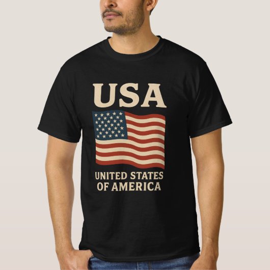 USA Pride T-shirt (Voorkant)