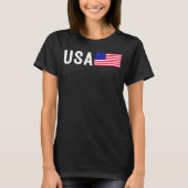 USA Pride T-shirt voor dames (Voorkant)