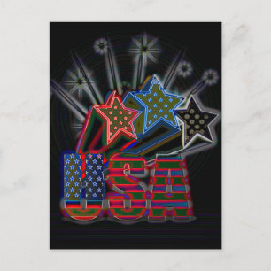 USA Proud Briefkaart