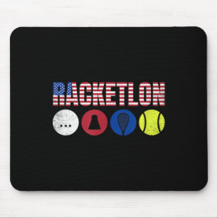 Usa Racketlon - Tafeltennis Badminton Squash Tenni Muismat