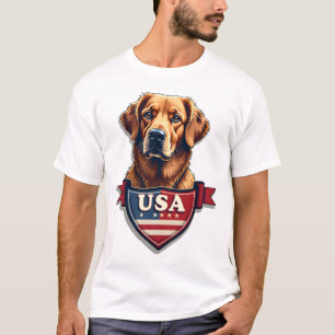 USA Retriever Heritage Vintage Hondenshirt 2 T-shirt