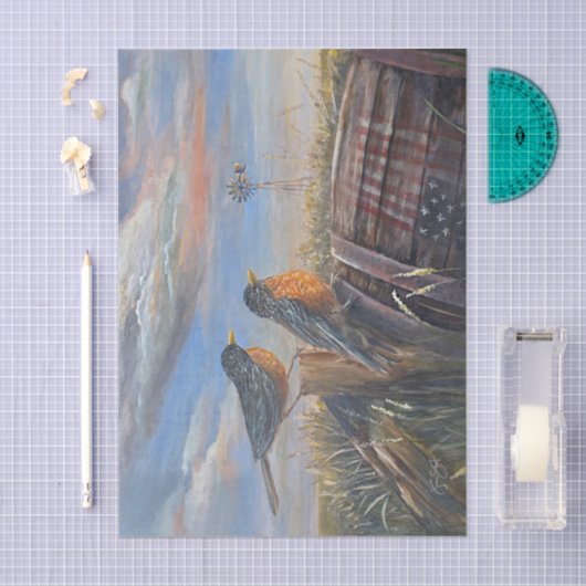 USA Robins Tissuepapier (Craft)