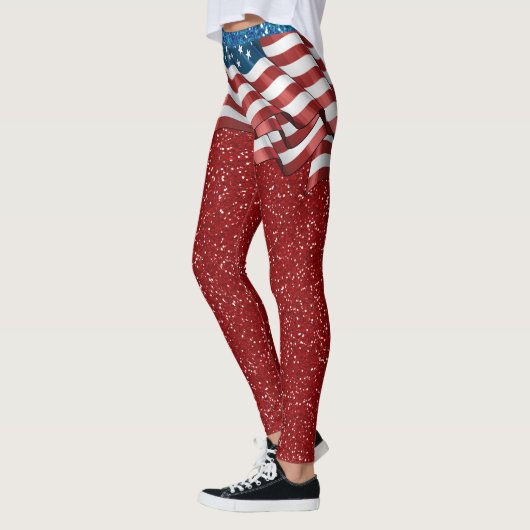 USA Rok ILLUSION Mode Leggings (Links)