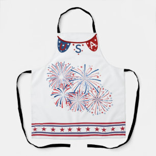 USA Rood, Wit, Blauw Schort