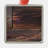 USA, Salmon, Idaho, Log Cabin Metalen Ornament (Voorkant)